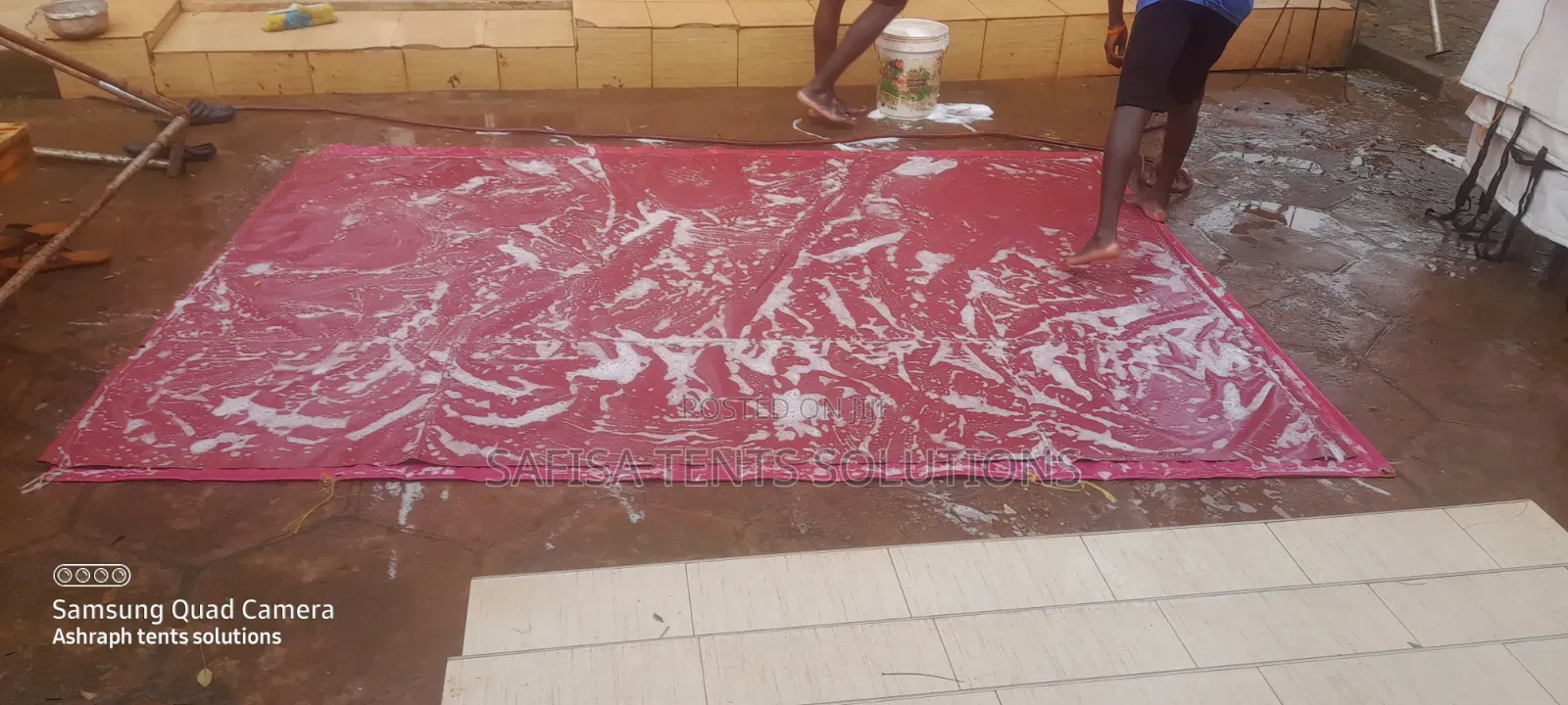 Tents Cleaning Department