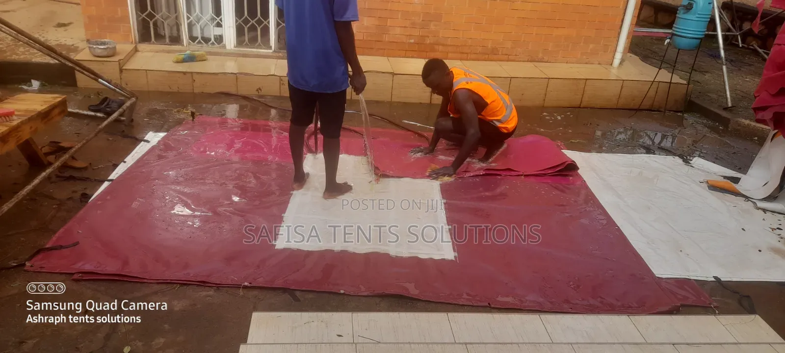 Tents Cleaning Department