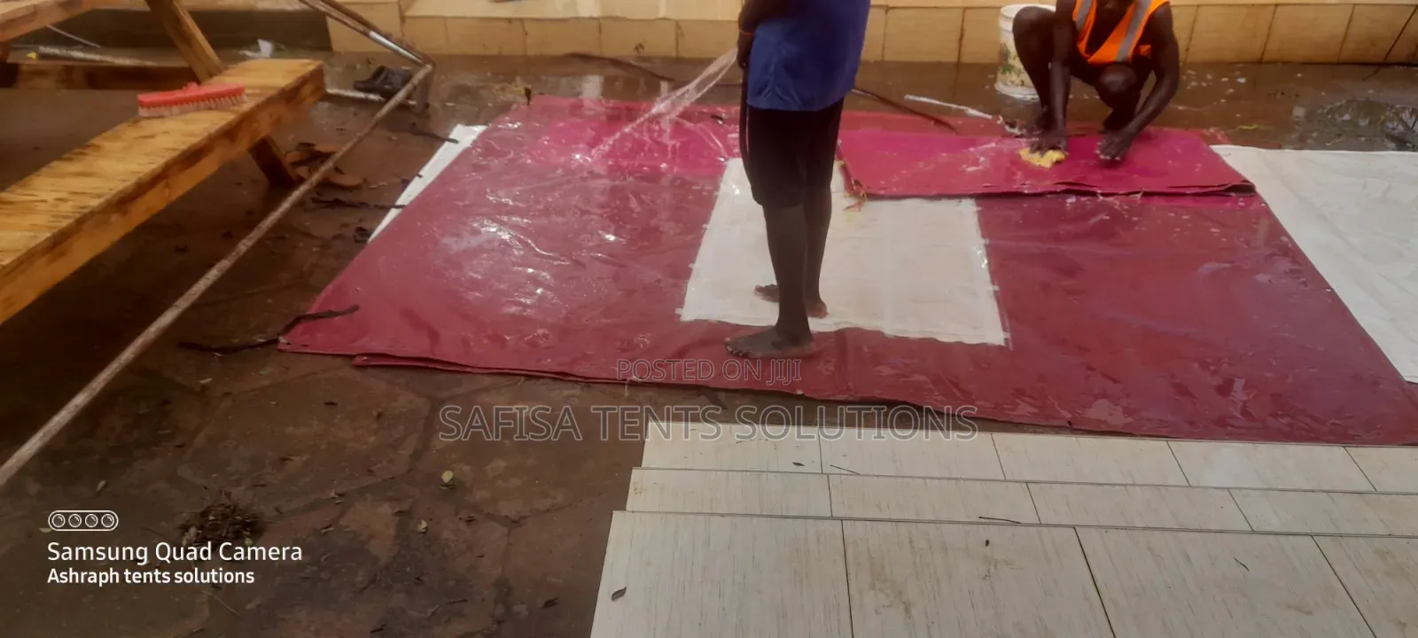 Tents Cleaning Department