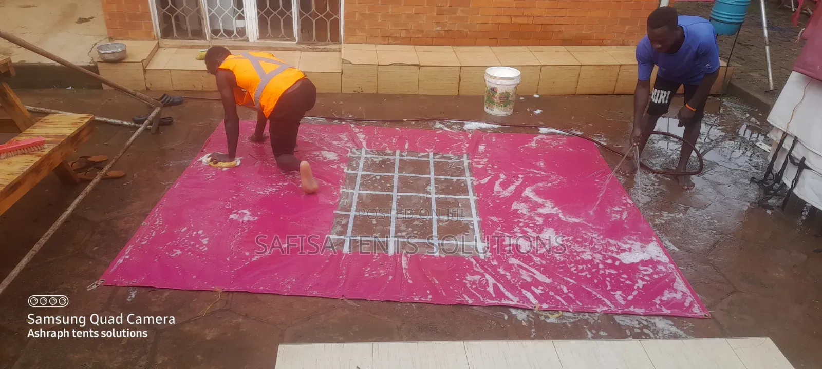 Tents Cleaning Department