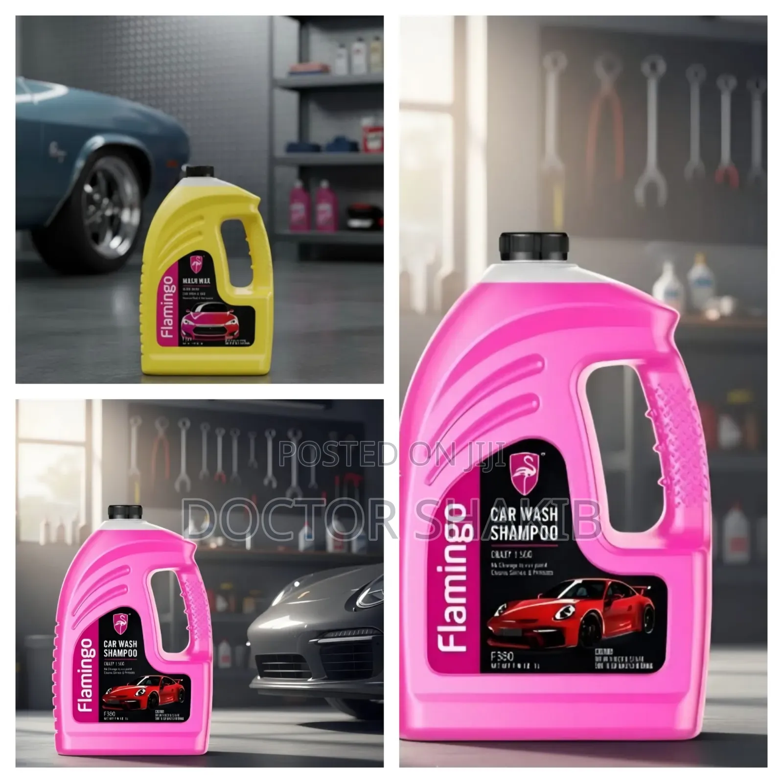 Flamingo Car Wash Shampoo -5l