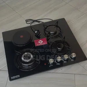 Globalstar 60cm Built-in Hybrid Hob (3 Gas Burners + 1 Electric Plate)