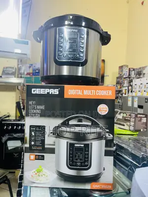 GEEPAS Electric Pressure Cooker 2 Yrs Warranty