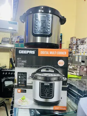 GEEPAS Electric Pressure Cooker 2 Yrs Warranty