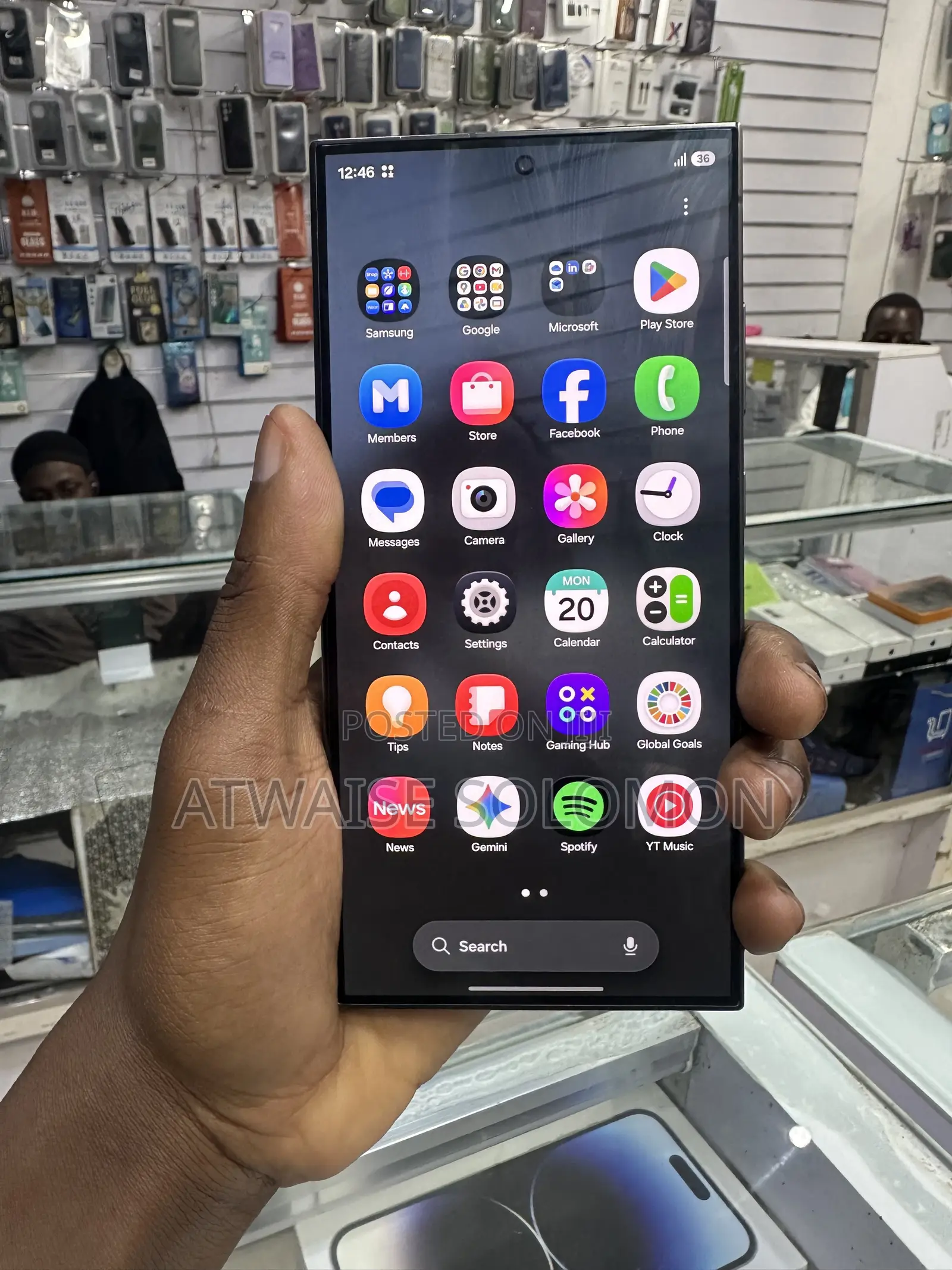 New Samsung Galaxy S24 Ultra 256 GB Black