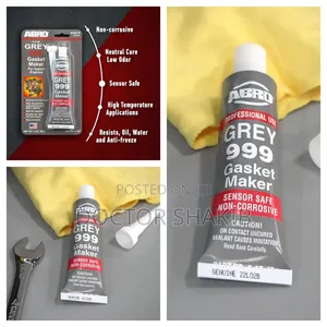 ABRO Grey 999 RTV Silicone Gasket Maker.