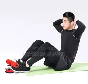 Adjustable Portable Self-Suction Sit-Up Assistant Gym Bar