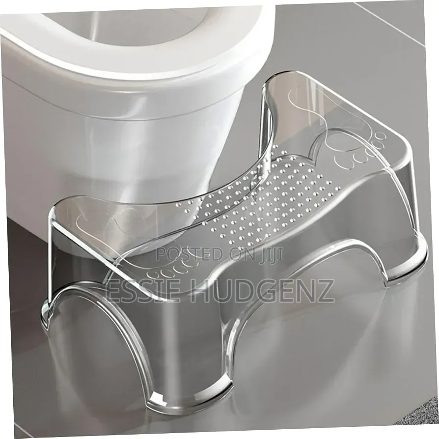 Transparent Toilet Foot Stool