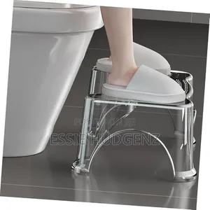 Transparent Toilet Foot Stool