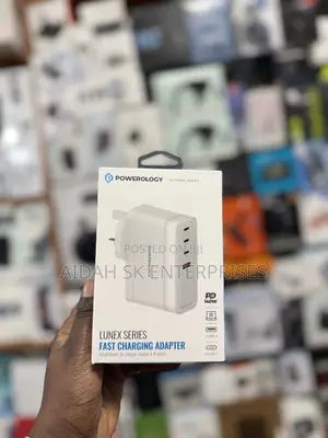 Powerology Lunex Series Fast Charging Adapter PD 140W