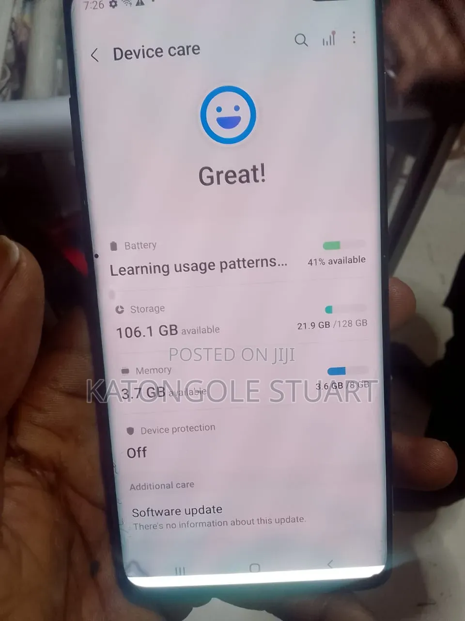 Samsung Galaxy S10 Plus 128 GB Gray