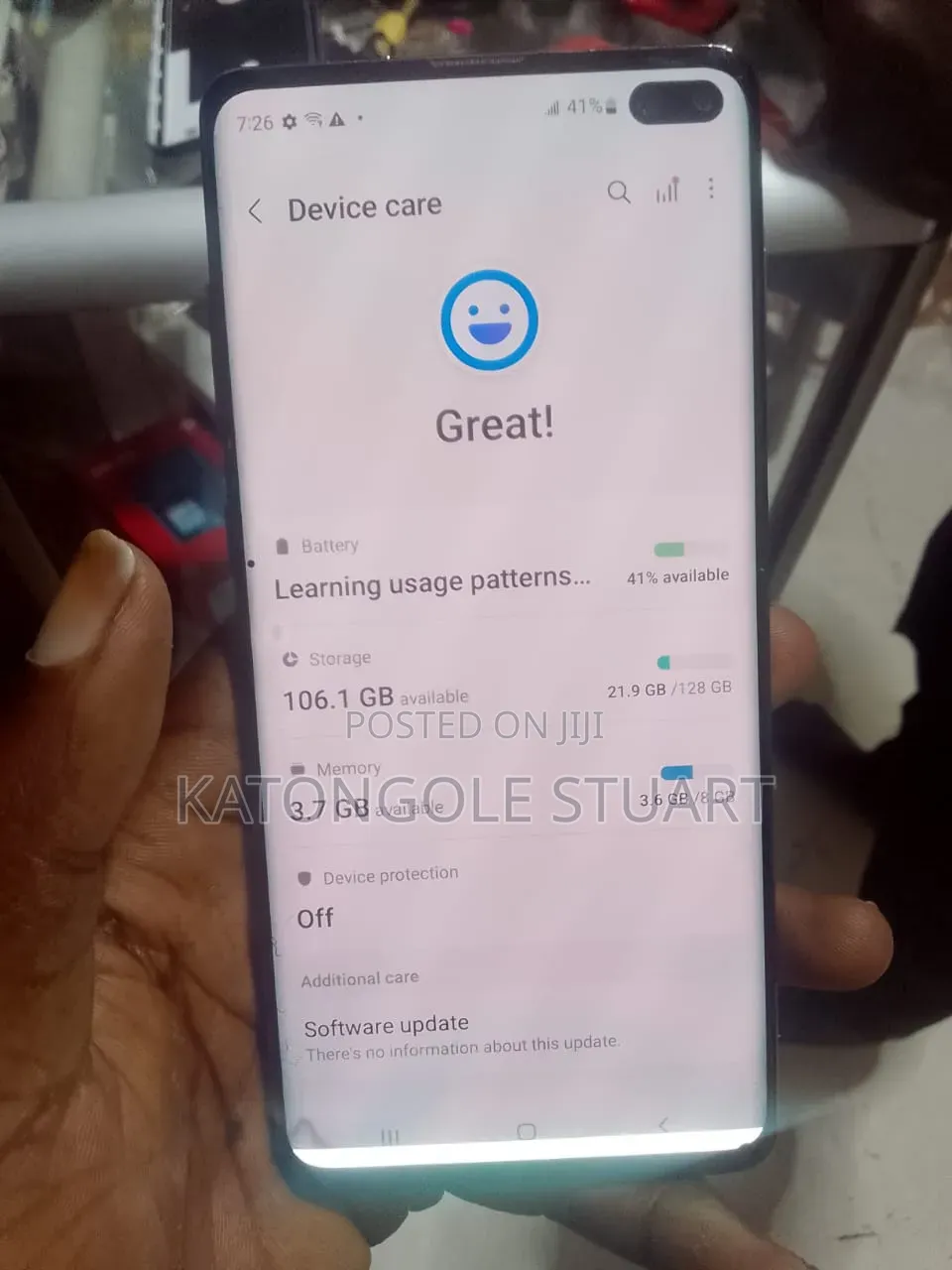 Samsung Galaxy S10 Plus 128 GB Gray