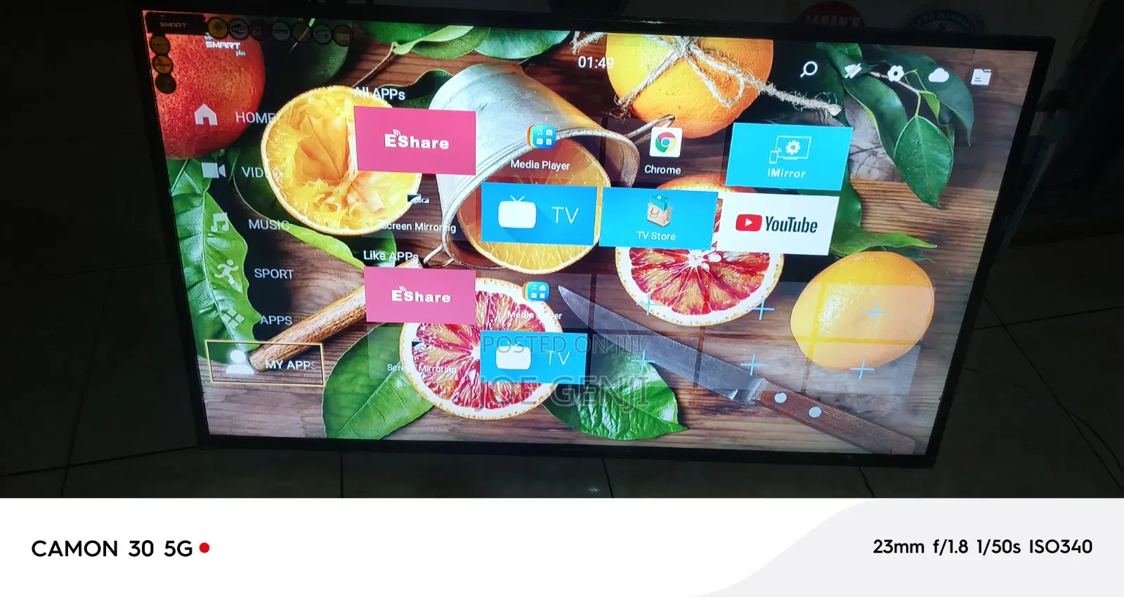 Smart Android Bluetooth TV 50 Inches