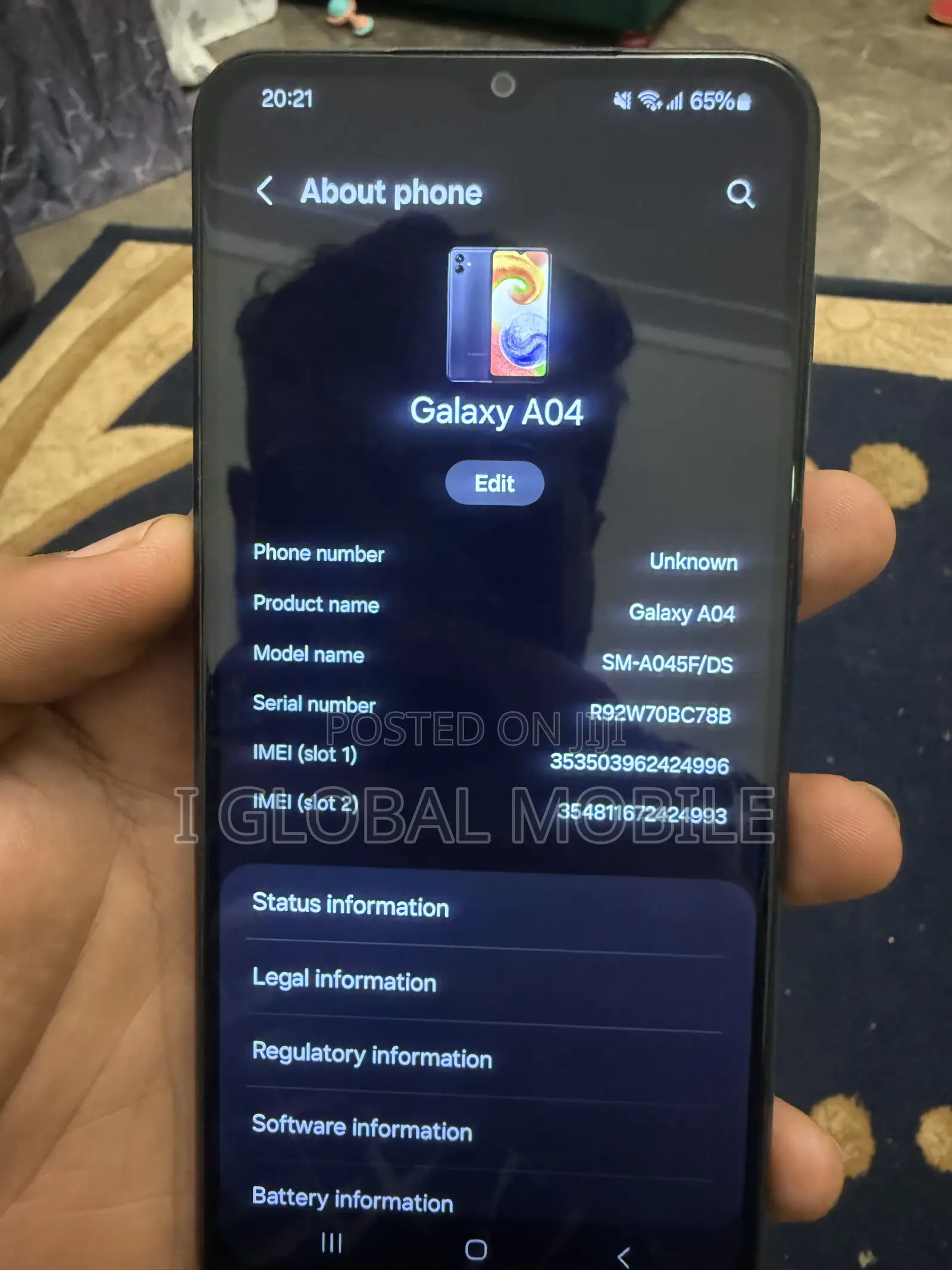 Samsung Galaxy A04 32 GB Black
