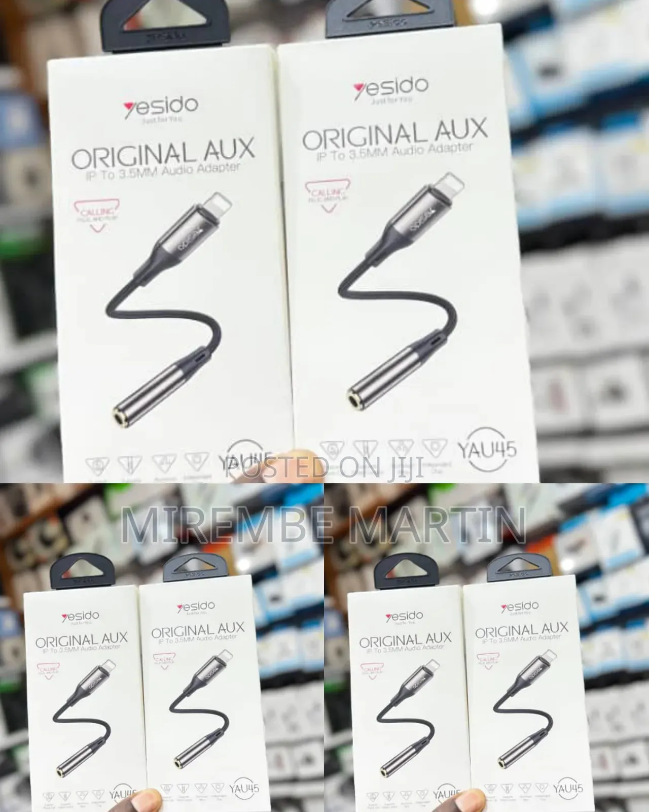 Yesido Original Aux iPhone to 3.5MM Audio Adapter