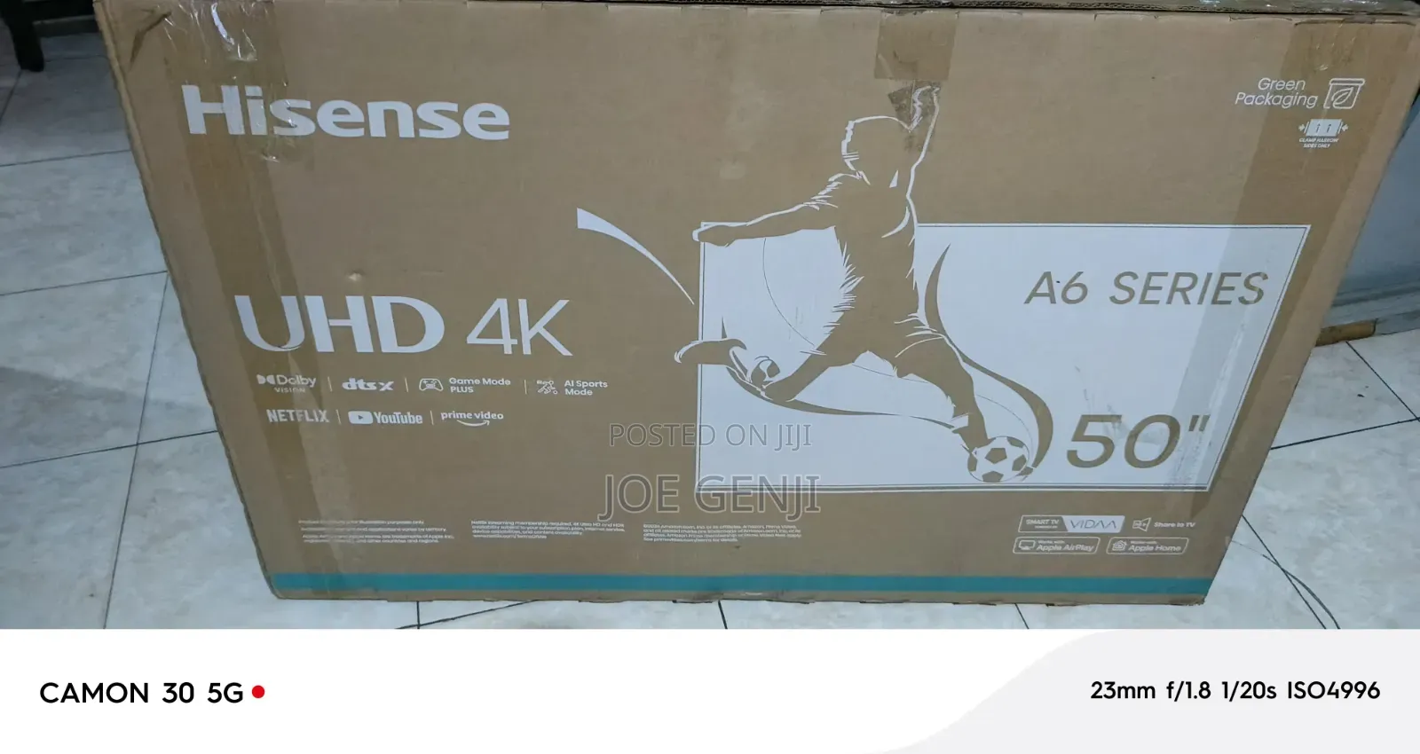 50 Inch A6 Hisense UHD