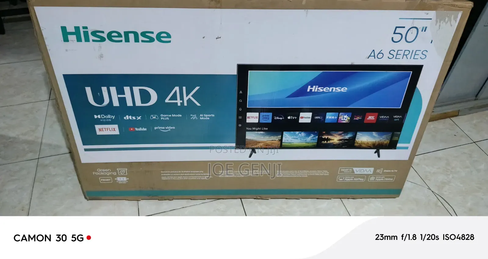 50 Inch A6 Hisense UHD