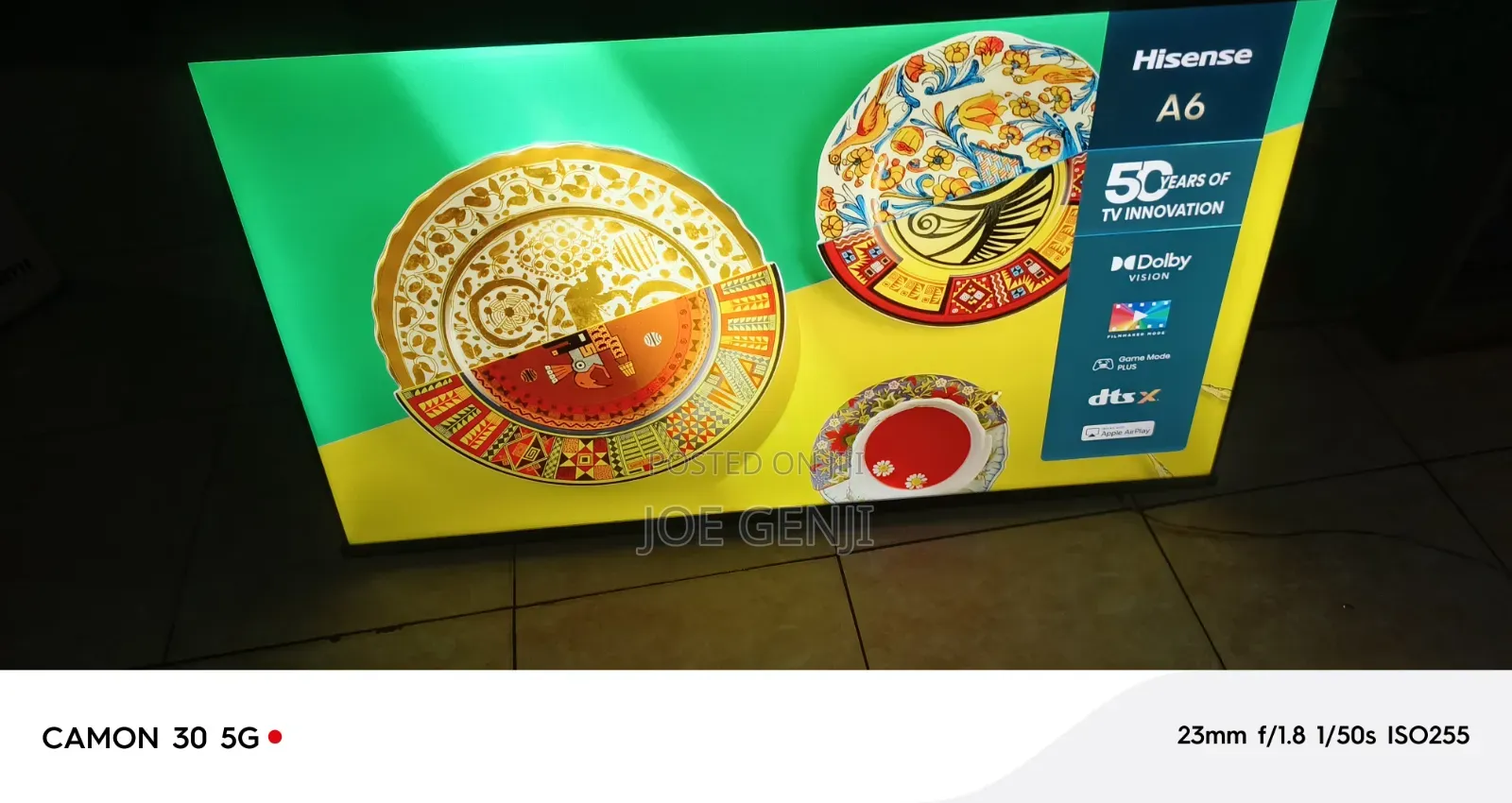 50 Inch A6 Hisense UHD