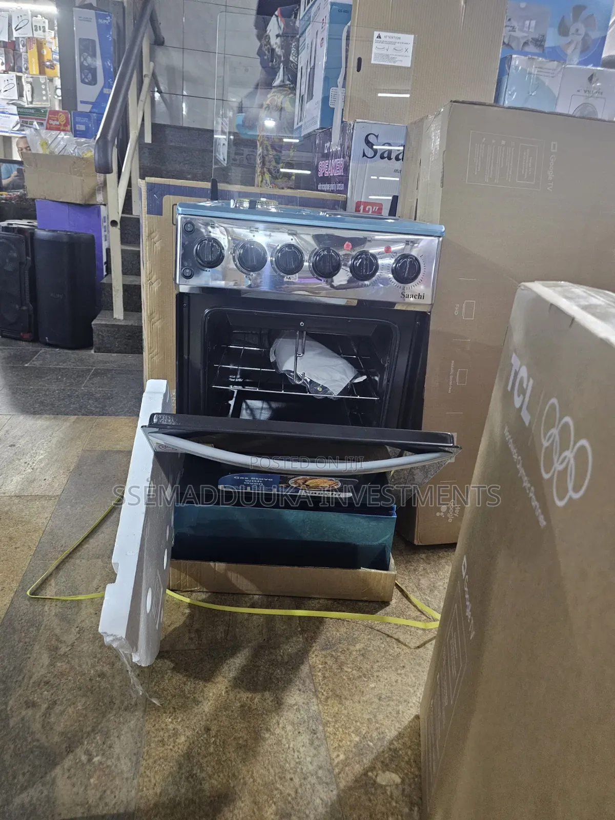 Saach NL-gas-6363 HP (2+2) Free Standing Cooker
