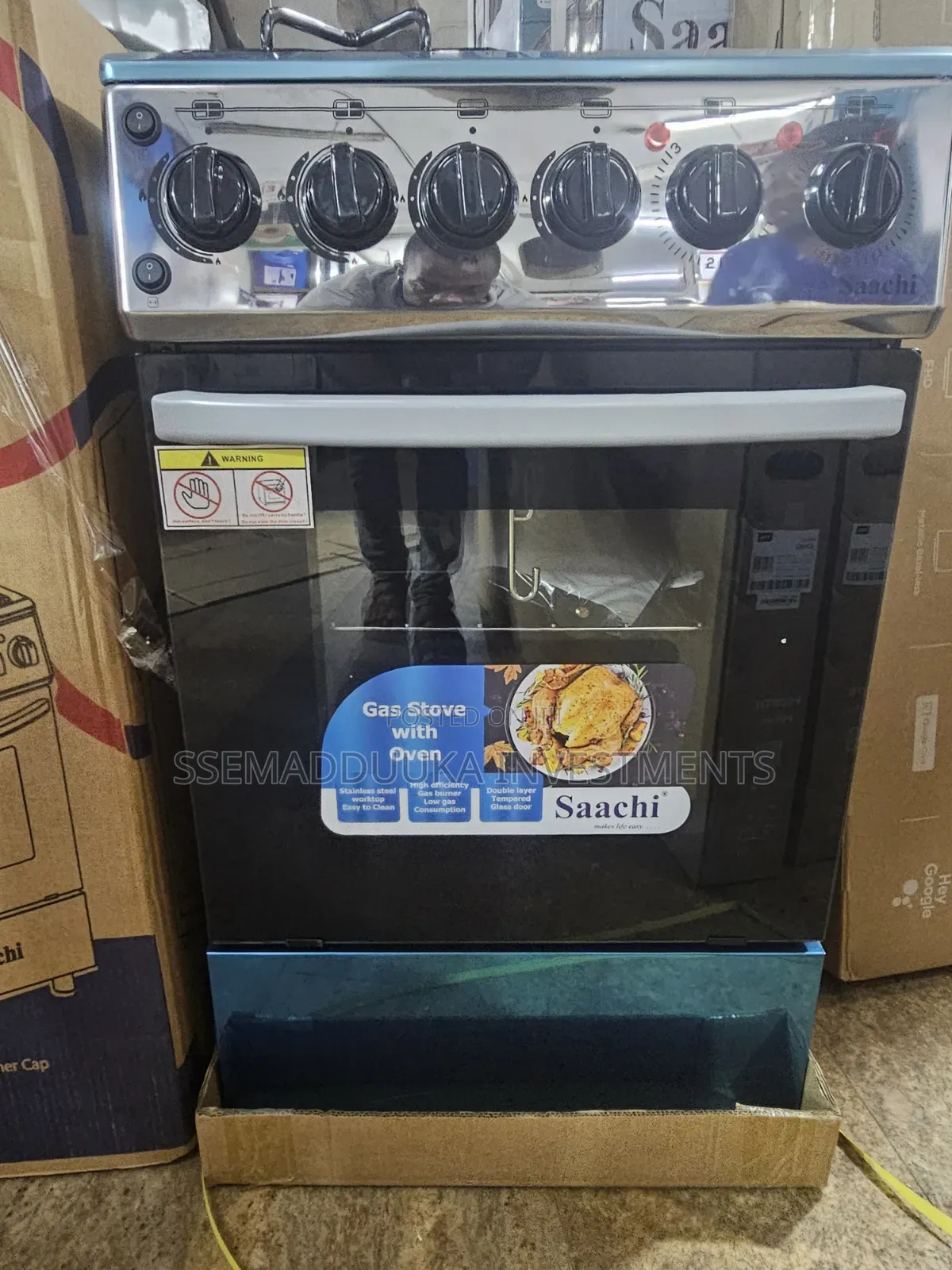 Saach NL-gas-6363 HP (2+2) Free Standing Cooker
