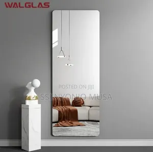 Acrylic Full Body Wall Mirror Sticker 80 × 30 Cm – Shatterproof Mirror