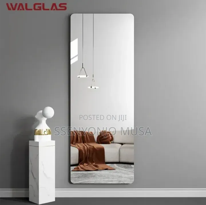 Acrylic Full Body Wall Mirror Sticker 80 × 30 Cm – Shatterproof Mirror