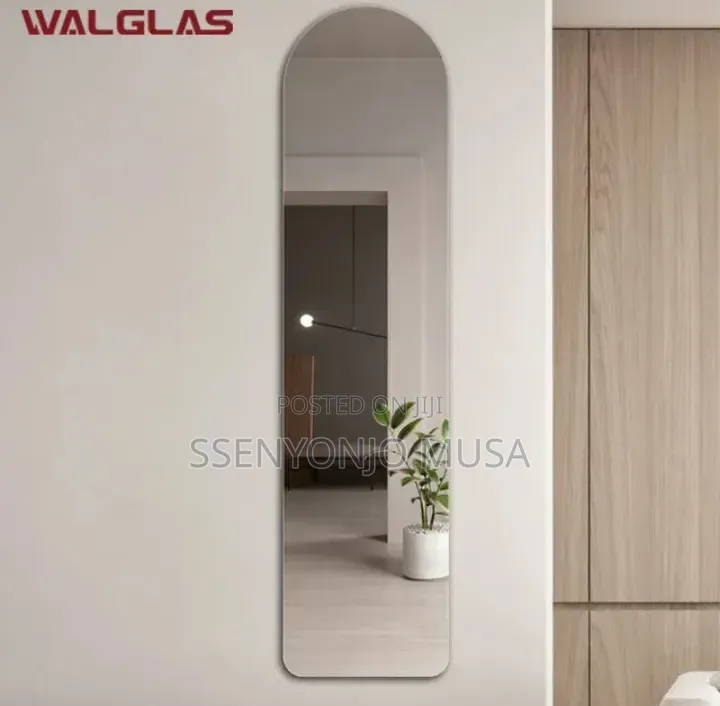 Acrylic Full Body Wall Mirror Sticker 80 × 30 Cm – Shatterproof Mirror