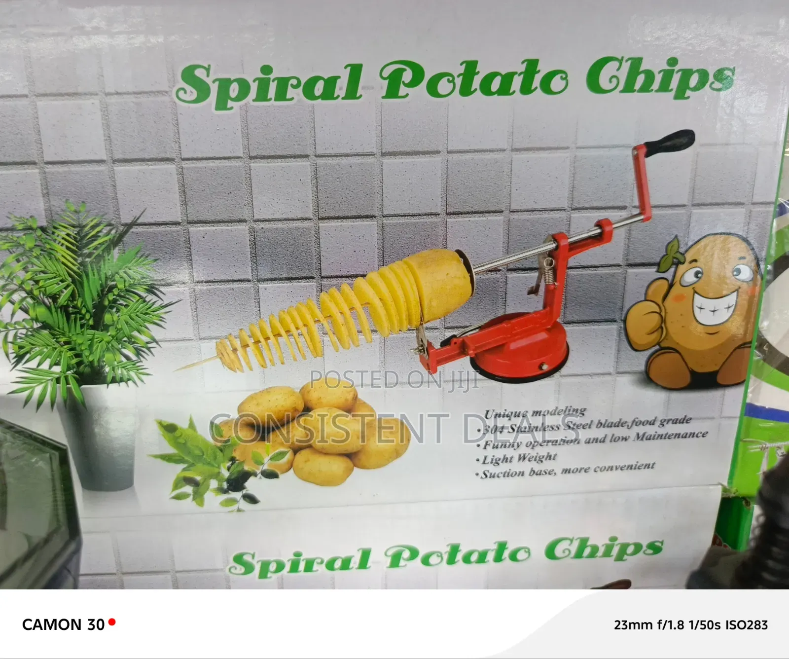 Manual Spiral Potato Slicer