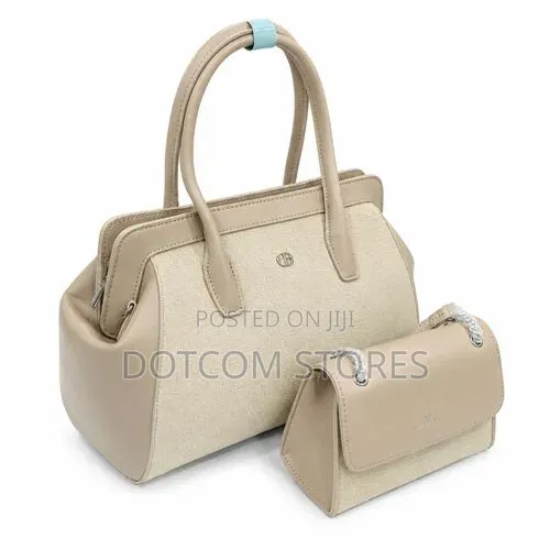 CHRISBELLA Ivory Elegance 2-Piece Handbag Set
