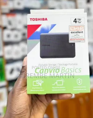 Toshiba 4TB External Hard Disk