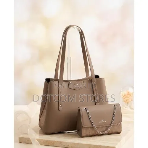 CHRISBELLA Women's 2-Piece Tote Handbag Shoulder Bag Set