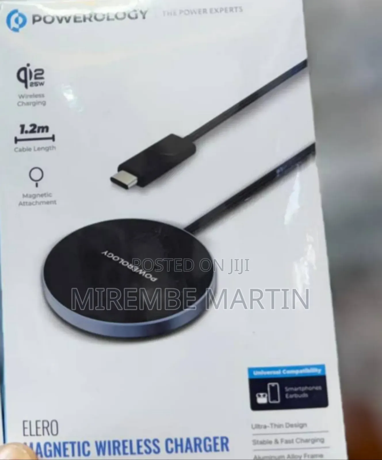 Powerology Elero Magnetic Wireless Charger