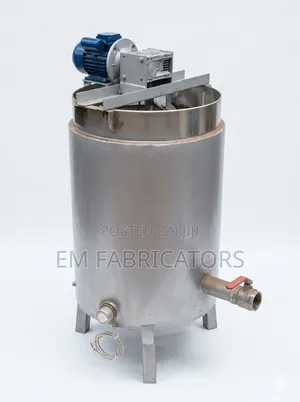 SBM: 400L; Soap Boiler Mixer. Single 220V / 3 Phase 380V.