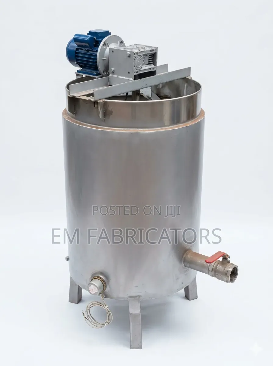 SBM: 400L; Soap Boiler Mixer. Single 220V / 3 Phase 380V.