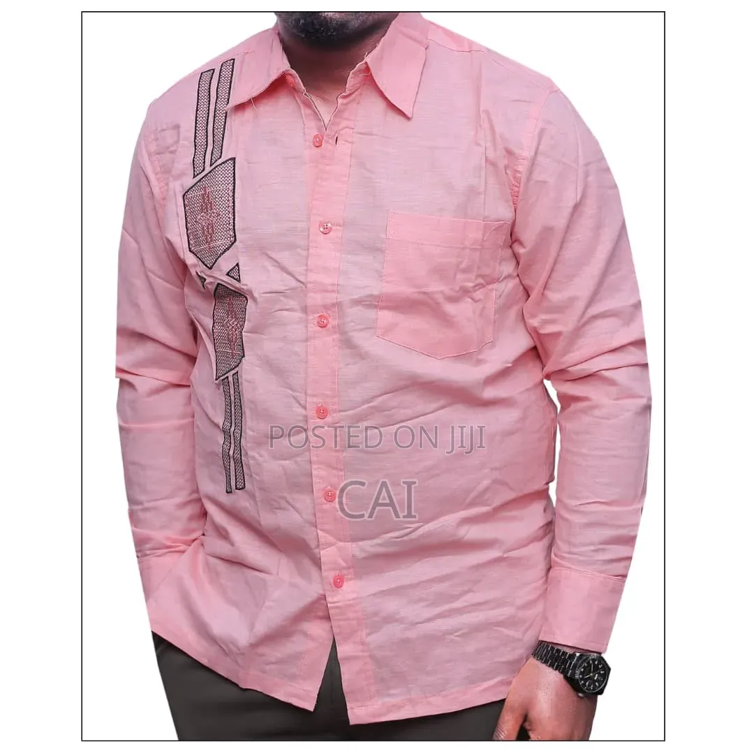 Breezy Linen,bold Kitengi Shirts