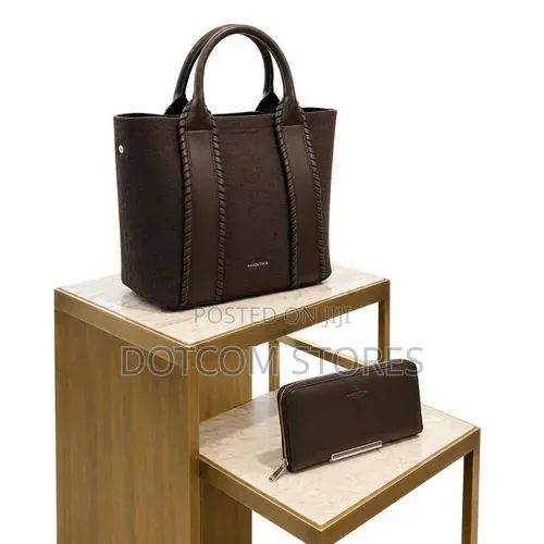 2 in 1 Classic Chrisbella Luxe Tote Wallet Set