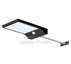 Solar-Powered LED Wall Light Features Automatic Night Activation