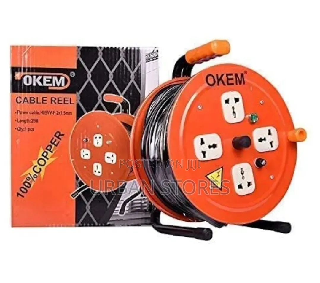 Heavy-Duty Extension Cable Reel