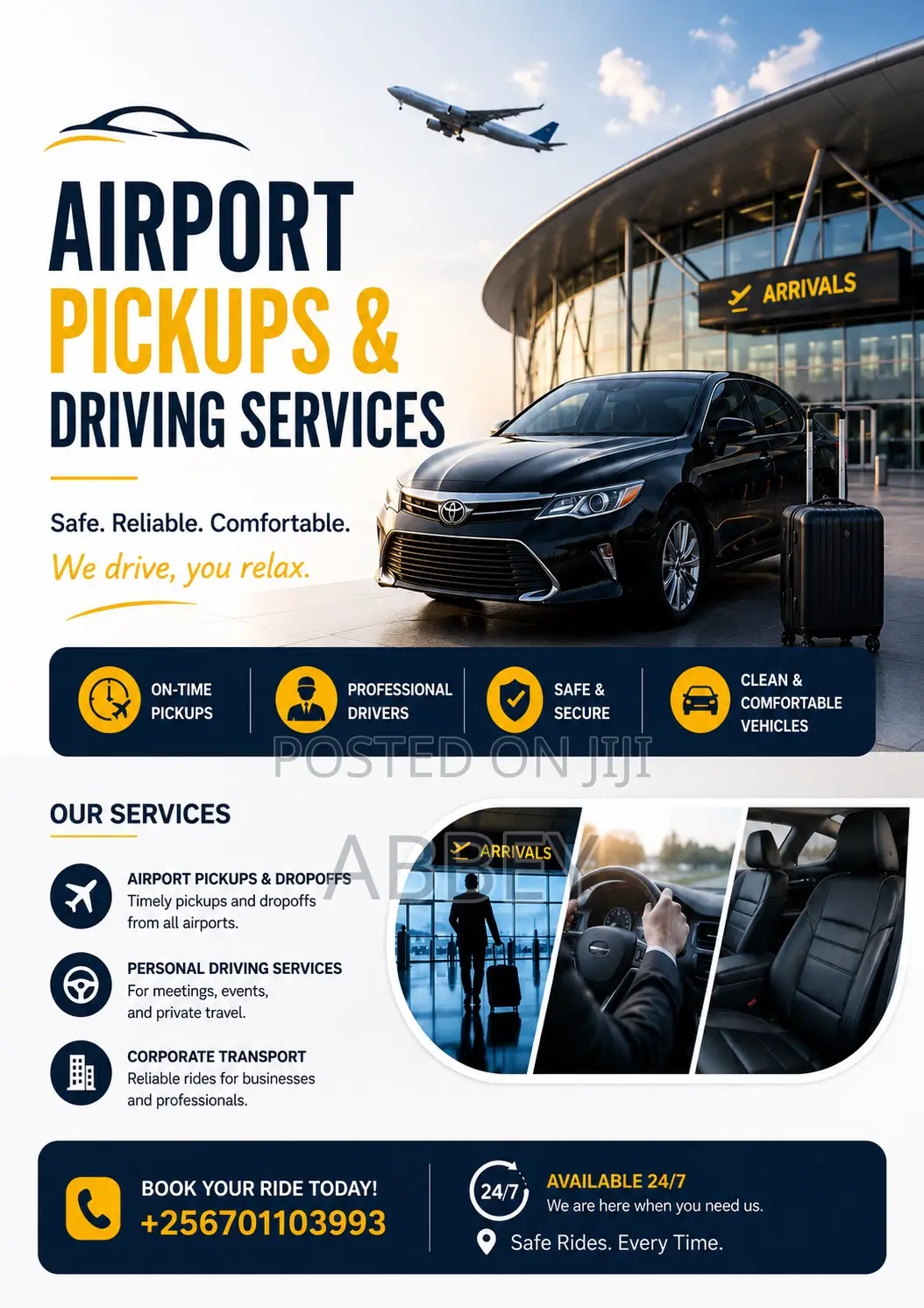 Airport Pickups and Driving Services