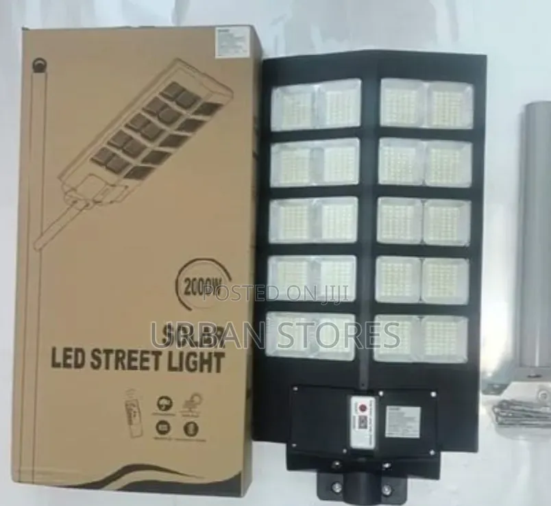 1000W Pack Track LED Solar Street Light With in Built Battrey
