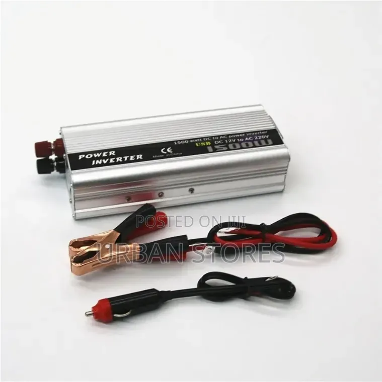 12v to 220v (1500 Watt) Solar Power Inverter Car Inverter