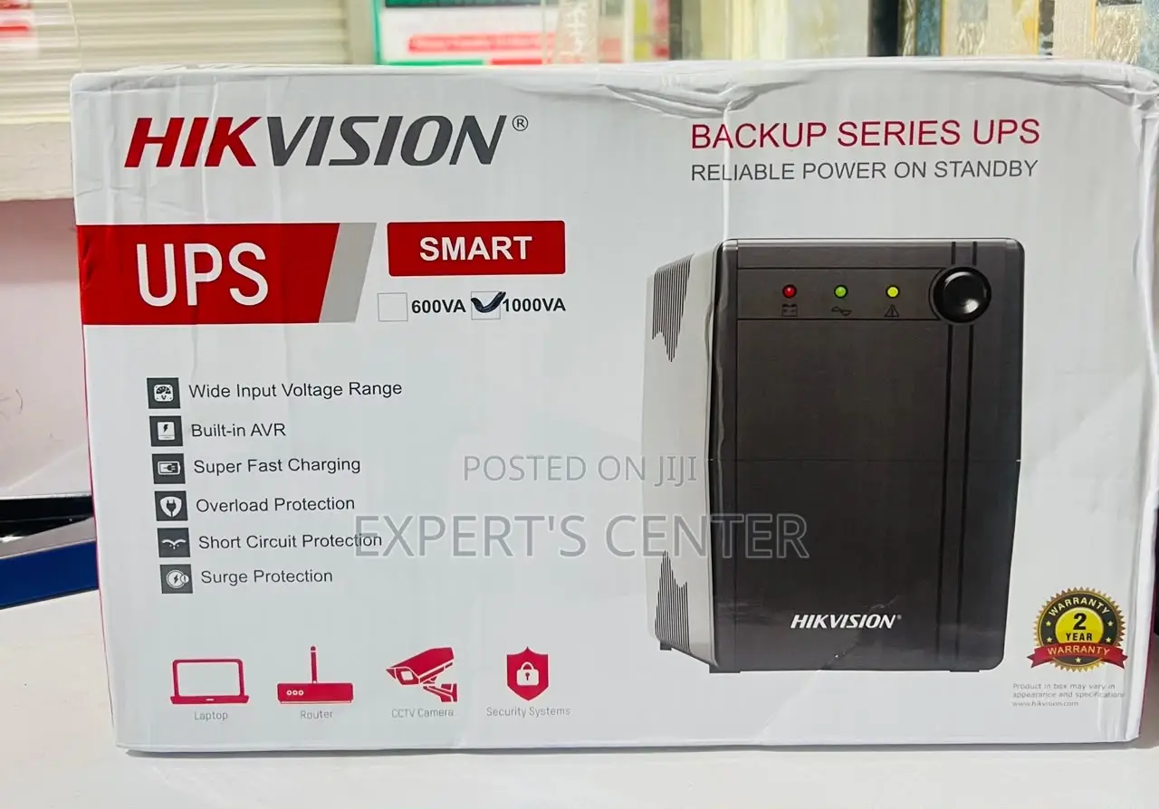 HIk Vision UPS Smart Backup Series UPS 1000VA,