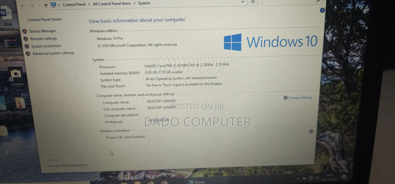 Desktop Computer Acer 8GB Intel Core i5 HDD 500GB