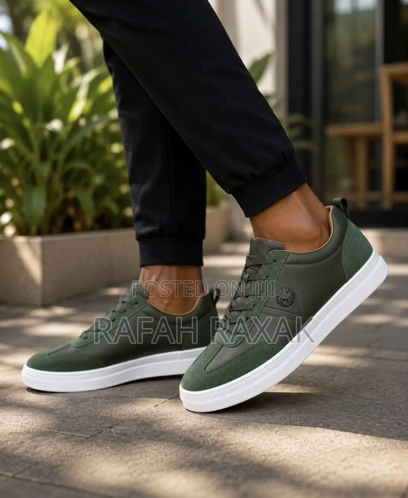 Men’s Classic Green Timberland Smart Casual Sneakers