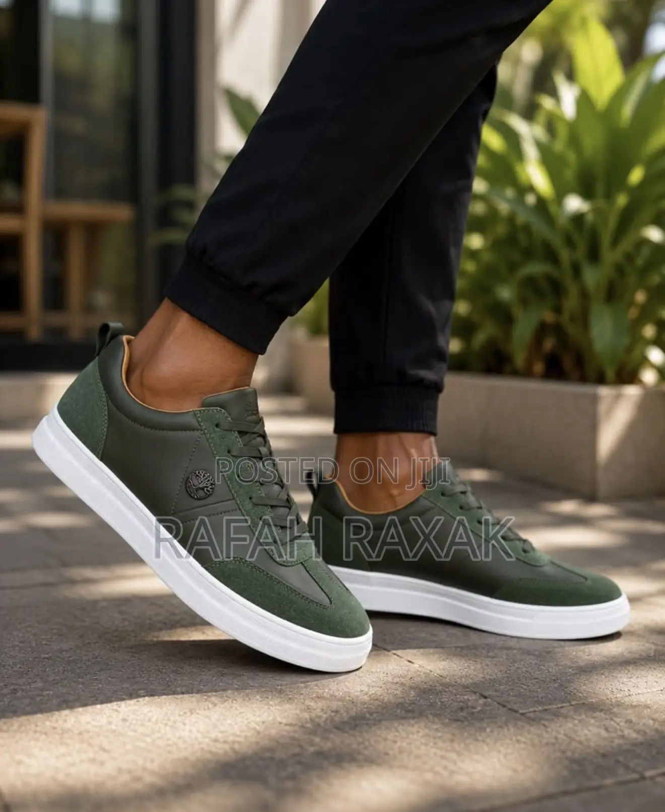 Men’s Classic Green Timberland Smart Casual Sneakers
