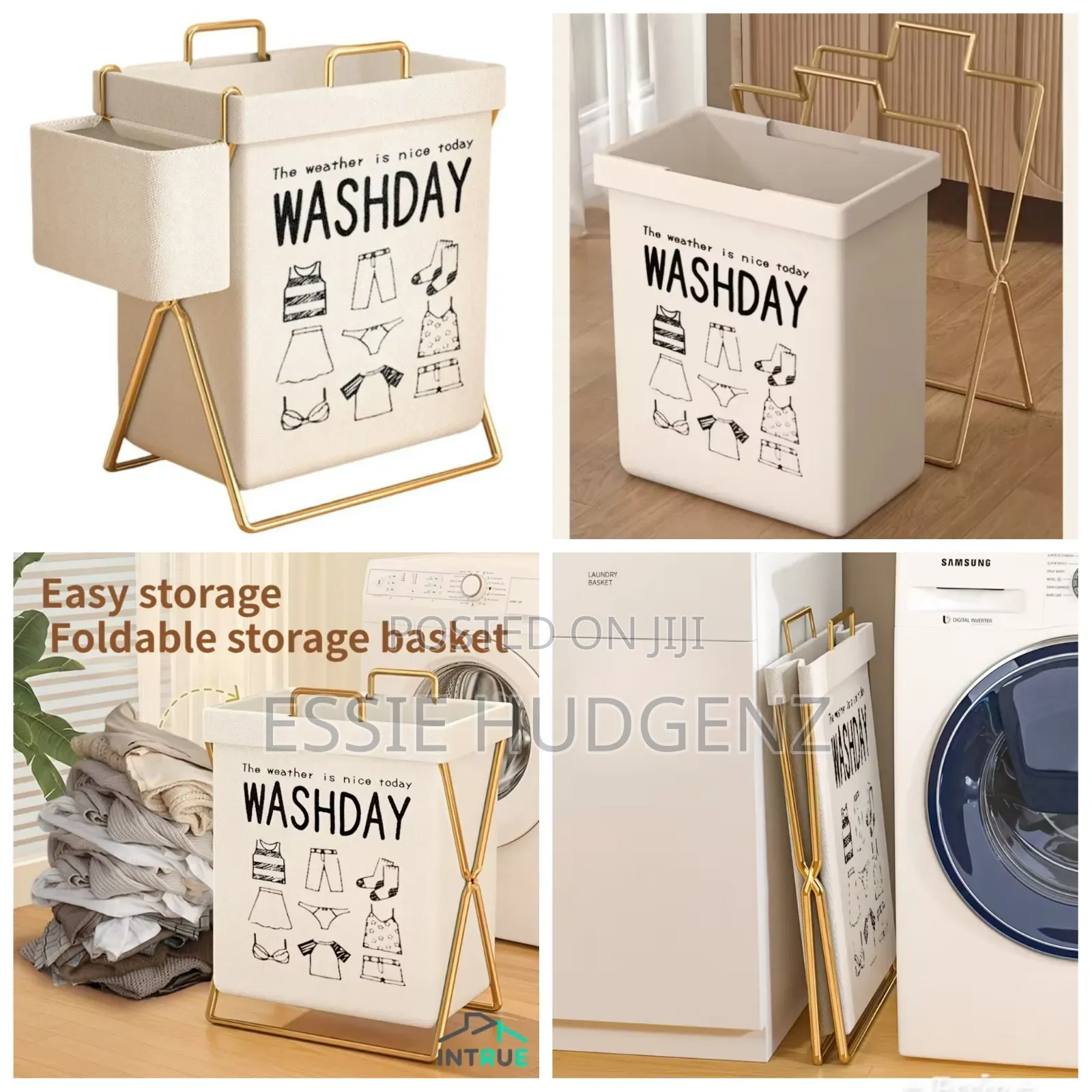 Foldable Clothes Laundry Bin,clothes Storage