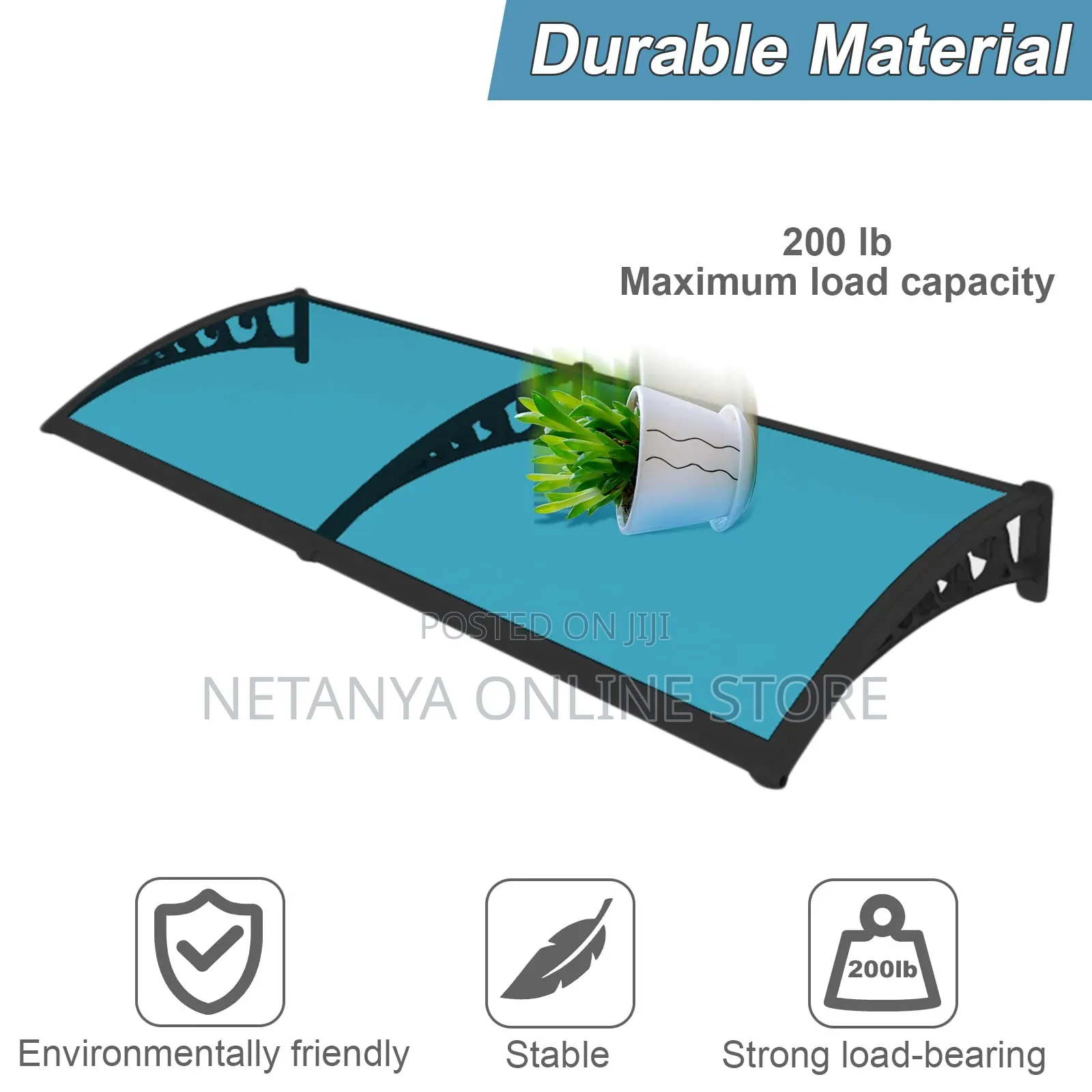Durable Aluminium Modern Awning Canopy