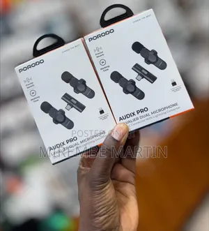 Porodo Audix Pro Lavalier Dual Microphone -150,000