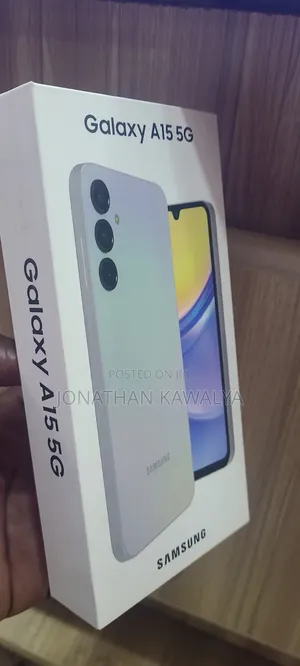 New Samsung Galaxy A15 5G 256 GB Black