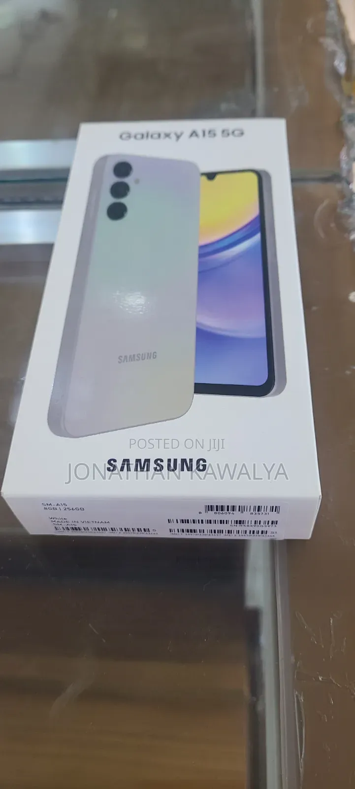 New Samsung Galaxy A15 5G 256 GB Black